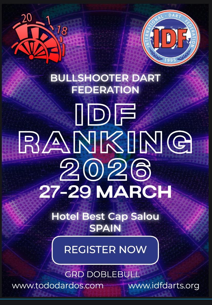 Campeonato IDF-Ranking – Salou 2026 – Calendario y Clasificaciones