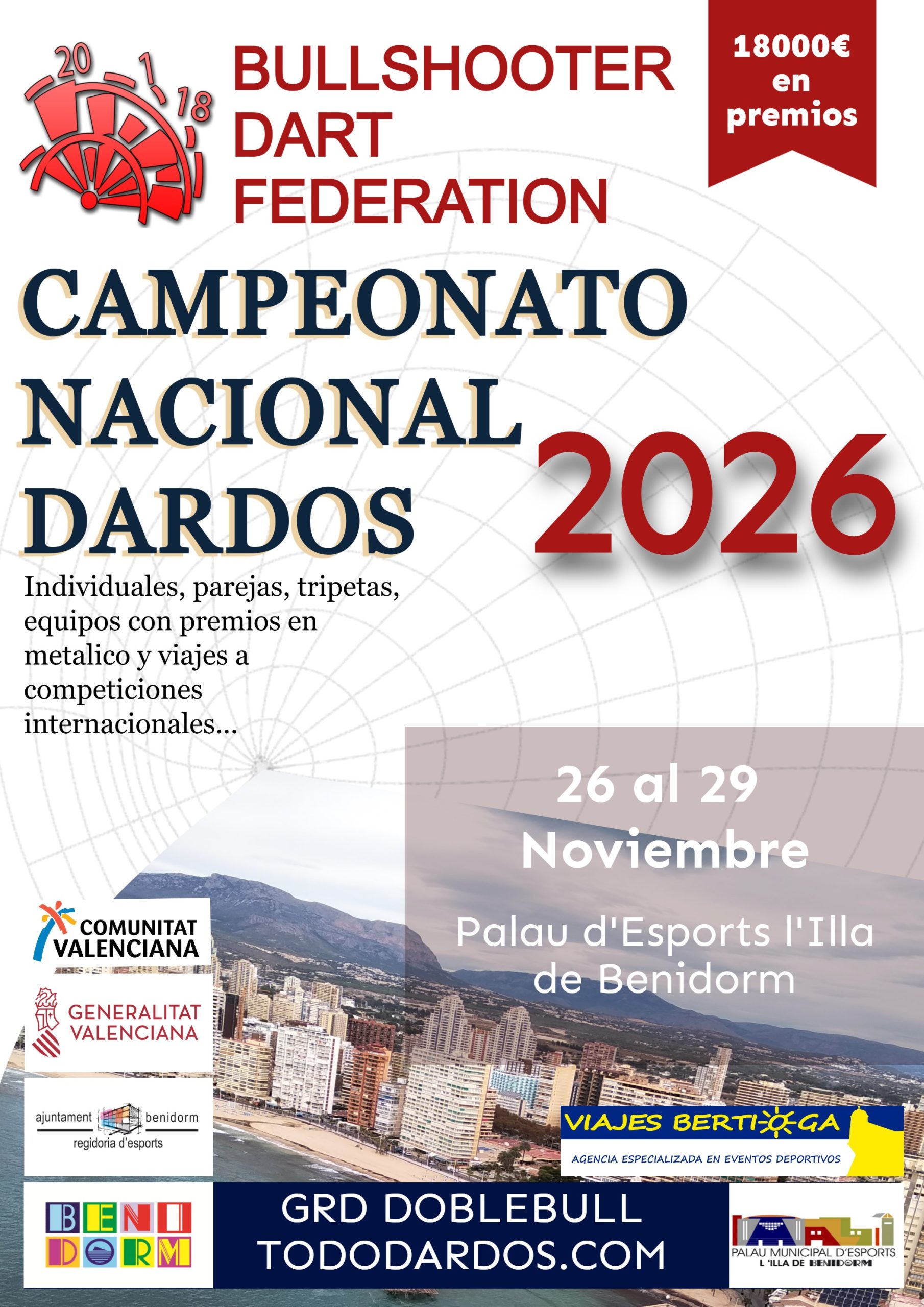 Campeonato Nacional de Dardos – Benidorm 2026